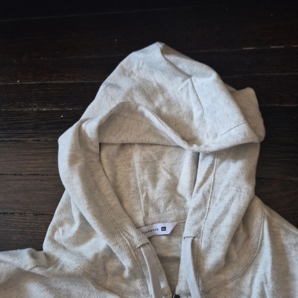 7Diamonds Generation 4-Way Stretch Full Zip Hoodie Cream Men’s XL NWT Org $140